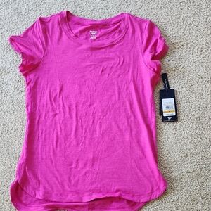 Reebok Vibrant Pink Short Sleeve Tee